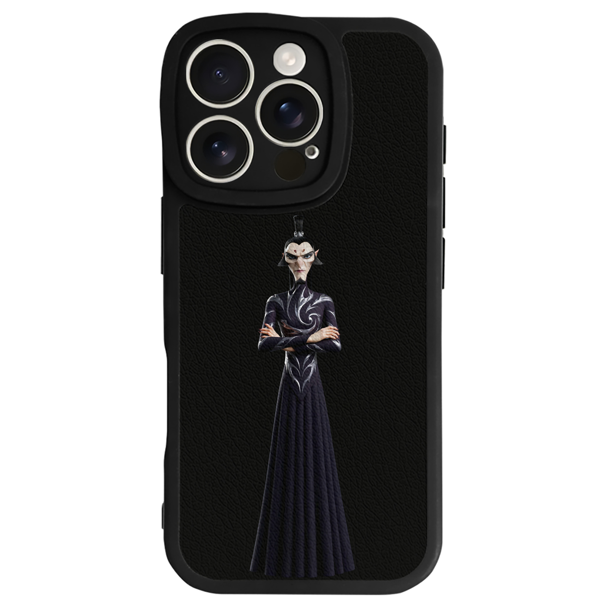 （画像用） Ne Zha 2 ナタ 魔童の大暴れ 【iPhone 16シリーズ対応】シリコンスマホケース（レザー調） 材質：シリコン